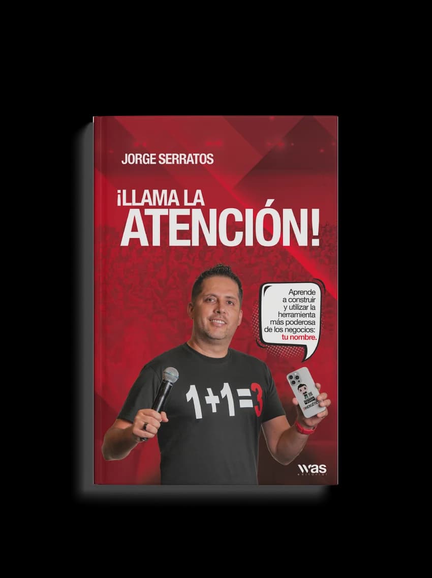 Portada de ¡Llama la atención!, de Jorge Serratos